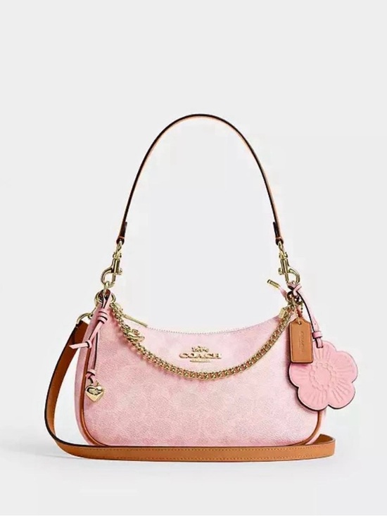 Coach Handbags - Coach Teri Shoulder Bag in Powder Pink
